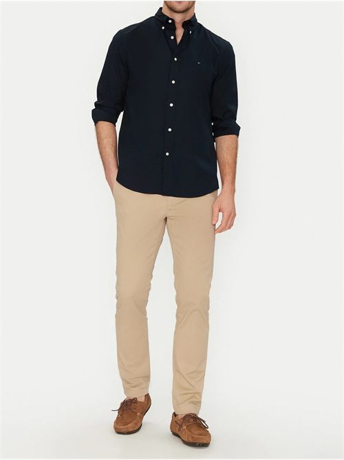Camicia diritta con bottoni TOMMY HILFIGER | MW0MW39988/DW5
